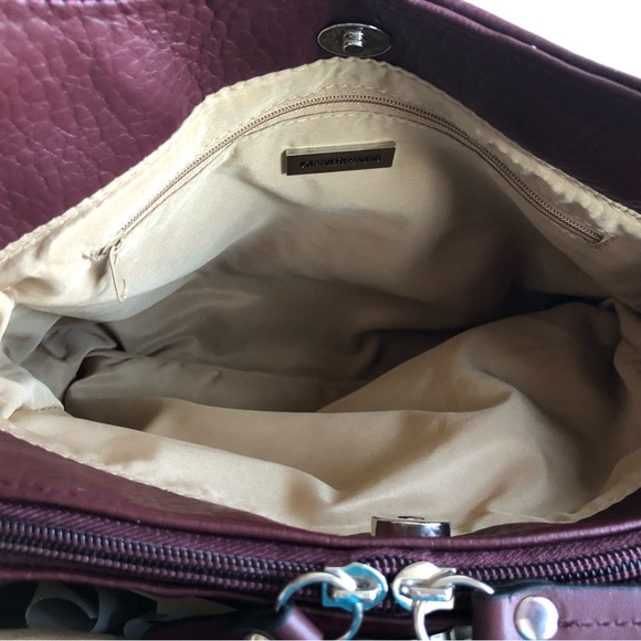 Giani Bernini Promo Pebble Bag, Wine - Picture 7 of 12